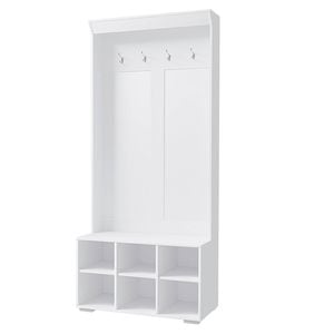 Shoe Rack Storage 180CM White