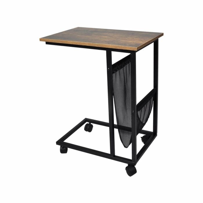 Levede Laptop Desk Coffee Side Table Oak