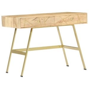 vidaXL Writing Desk with Drawers Computer Desk Console Table