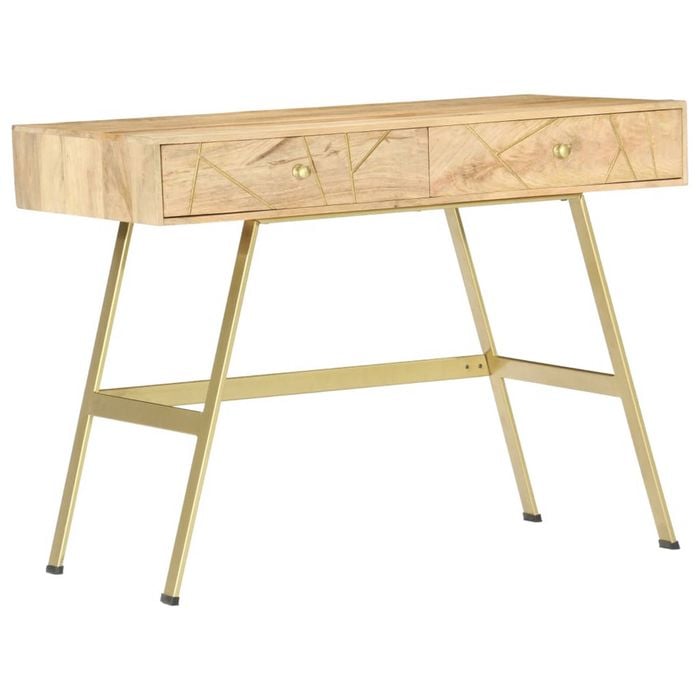 vidaXL Writing Desk with Drawers Computer Desk Console Table