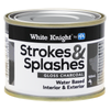 White Knight 100ml Charcoal Strokes And Splashes Paint