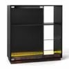 Costway Buffet Sideboard Led Modern Wine Bar Cabinet Kitchen