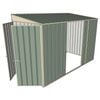 Build-a-Shed 1.5 x 3 x 2m Double Sliding Side Door Skillion Shed - Green