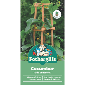 Fothergill's Cucumber Patio Snacker Seeds