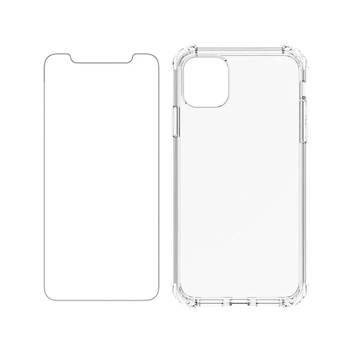StylePro iPhone 15 Clearcase And Screen Protector For iPhone 15, 6.1"