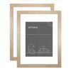 2PK Impact Merch Deluxe Art Frame Rectangle 37x49cm - Gold