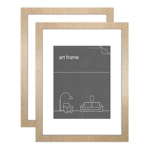 2PK Impact Merch Deluxe Art Frame Rectangle 37x49cm - Gold