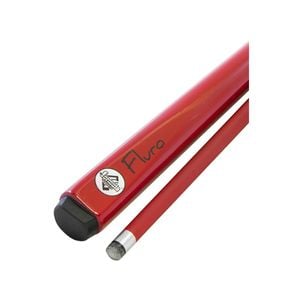 Formula Sports Game Fluro 2 Piece Pool Cue Coloured Red