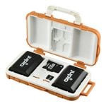 Jupio Hard Case for 2 Batteries & 14 Memory Cards Storage Organiser