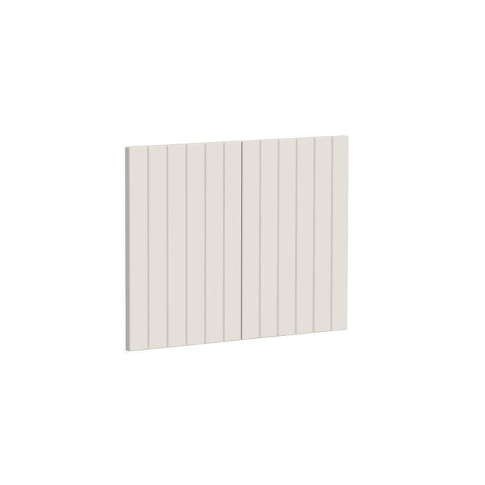Kaboodle 600mm Cremasala V-Groove Farmhouse Sink Doors - 2 Pack