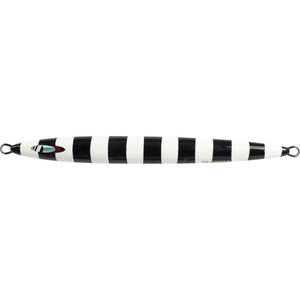Majorcraft JigPara Vertical Long Slow 400g Metal Fishing Jig 56 Black Zebra