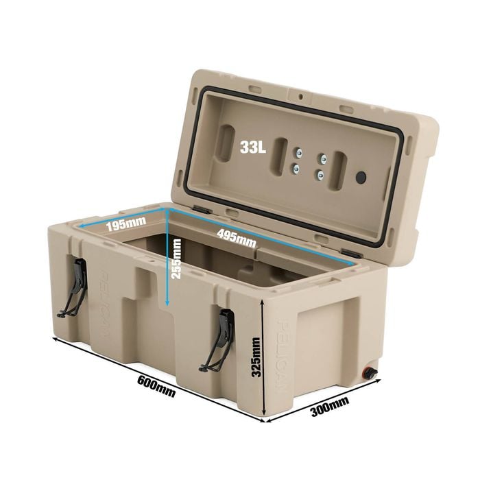 Pelican 600 x 300 x 310mm Cargo Case