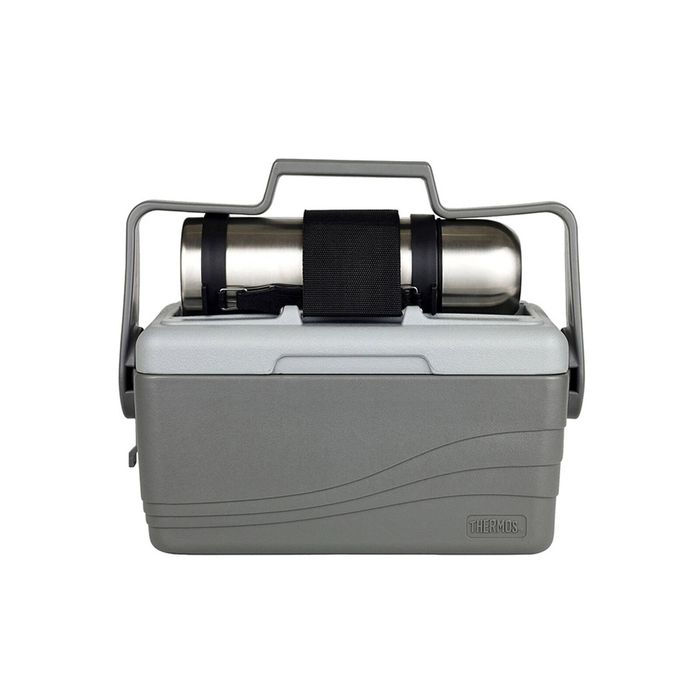 Thermos Insulated Water/Drink Cooler with 1L Stainless Steel Vacuum Flask 6.6L
