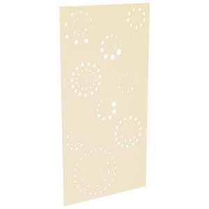 ProtectorAl 300-1200 x 1201-2400mm Primrose Fireworks Unframed Solid Aluminium Decorative Panel 