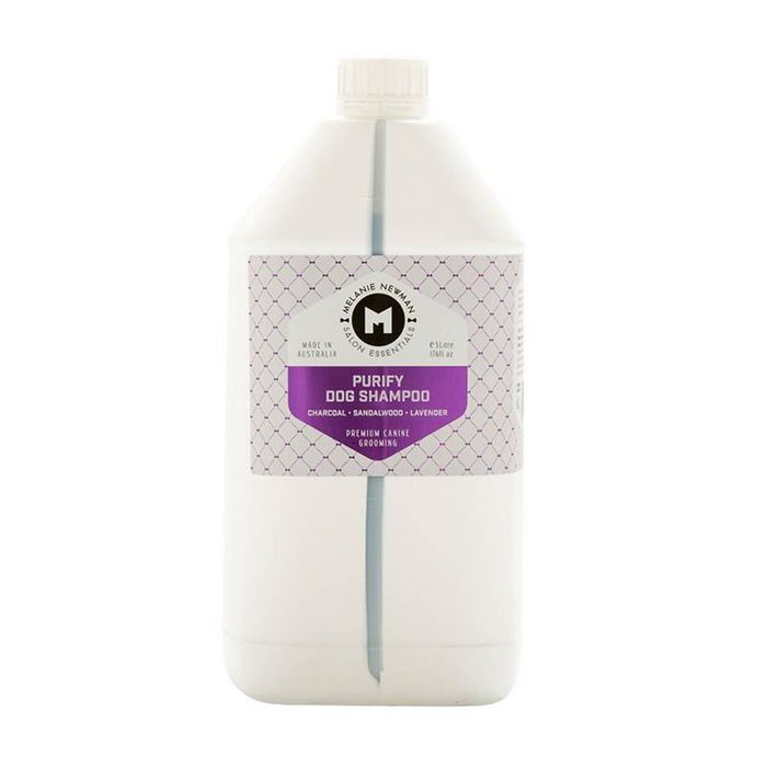 Melanie Newman Purify Dog Shampoo Charcoal Sandalwood & Lavender 5L