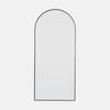Stylehaus Arch Full Length Mirror 1700x760 Matt Black