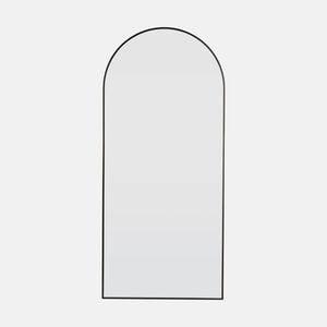 Stylehaus Arch Full Length Mirror 1700x760 Matt Black