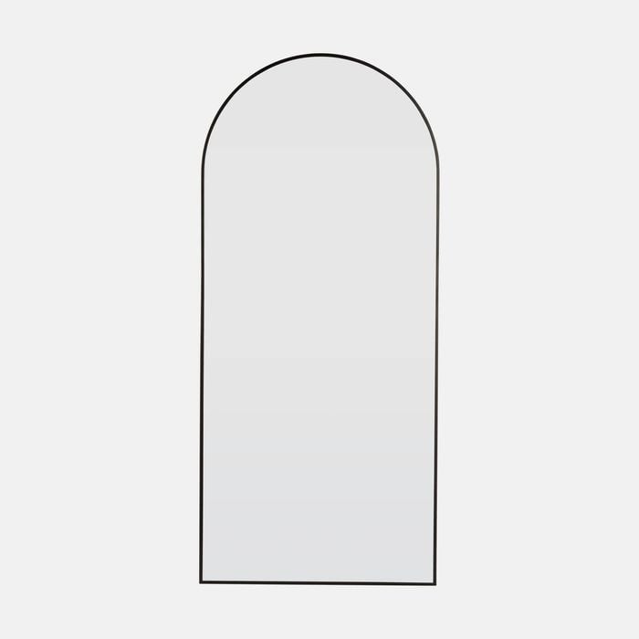 Stylehaus Arch Full Length Mirror 1700x760 Matt Black