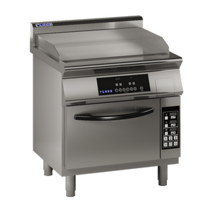 Luus ER7-8P 800mm Commercial Induction Griddle Range & Oven ER7-8P