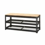Pinnacle 540 x 1200 x 400mm 3 Tier Urban Series Industrial Workbench