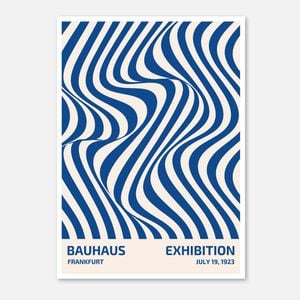 Galrie Bauhaus Exhibition Poster from Frankfurt 1923-Vintage Art Print for Modern Decor, Poster Only, A1 60 x 84cm (23 x 33inch)