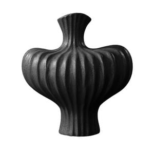 SOGA 28x30cm Large Black Vase