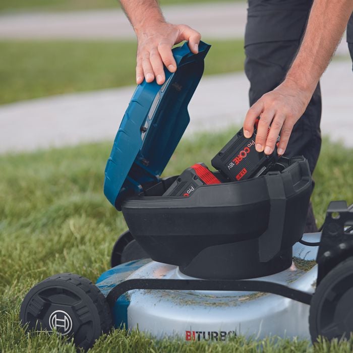 Bosch 2 x 18V Professional BITURBO Lawn Mower 06008C8000