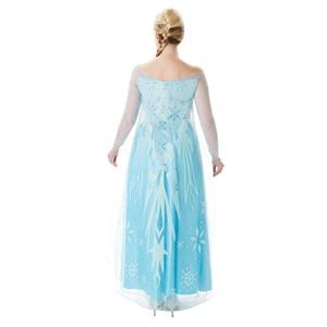 Frozen Size S Elsa Deluxe Dress Up Adult Women Costume Halloween Cosplay Party