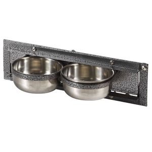Stainless Steel Bird Cage Feeder Cup Set-2 Cups Set Bird