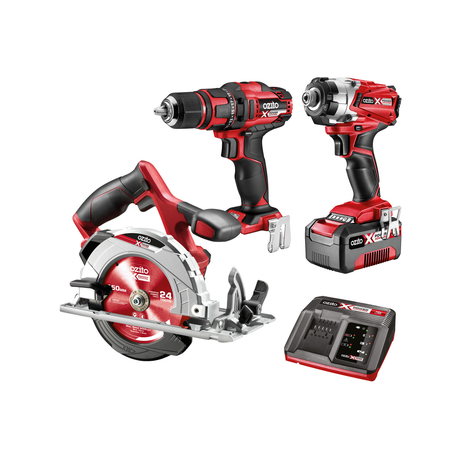 Ozito PXC 18V 5 Piece Cordless DIY Project Kit thumbnail 2