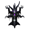 Click 3.65m Black Scary Tree Light-Up Inflatable