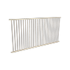 ProtectorAl 2400 x 1200mm Primrose Aluminium Flat Top Pool Fence Panel