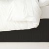 Ardor Boudoir King Single Quilted Valance Black