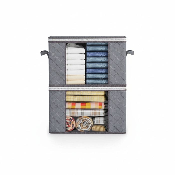 8-Pack 90L Clothes Storage Bag Set with Handles for Organizing