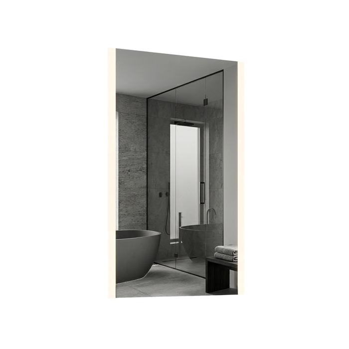Barelli 900 x 500mm Signature Frameless Rectangular Front Edge-Lit Stripe LED Mirror