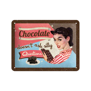 Nostalgic-Art Small Sign Chocolate