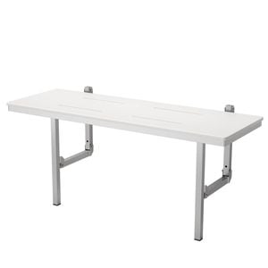 Caroma Care Support White Shower Seat with Germgard®