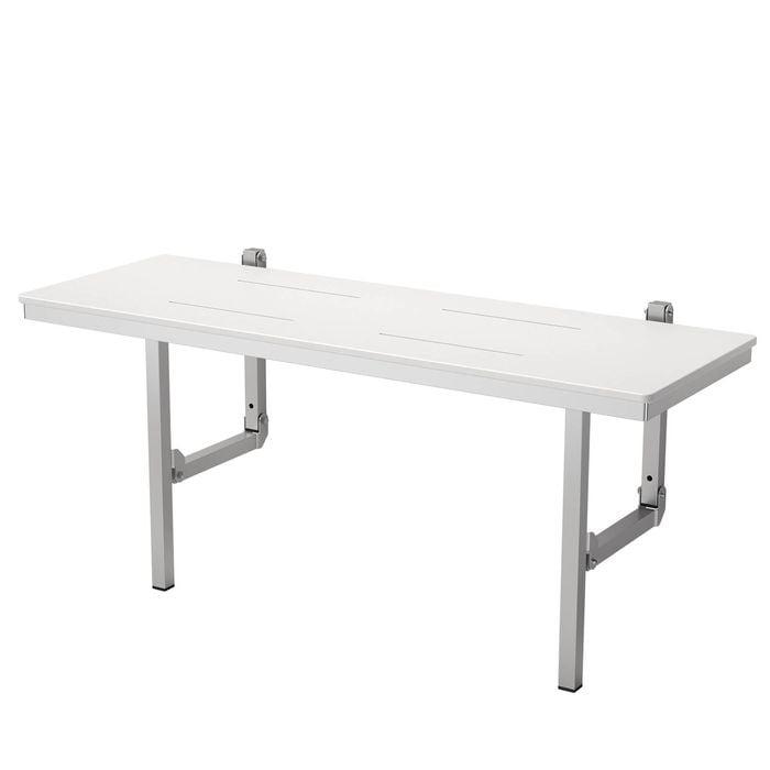 Caroma Care Support White Shower Seat with Germgard®