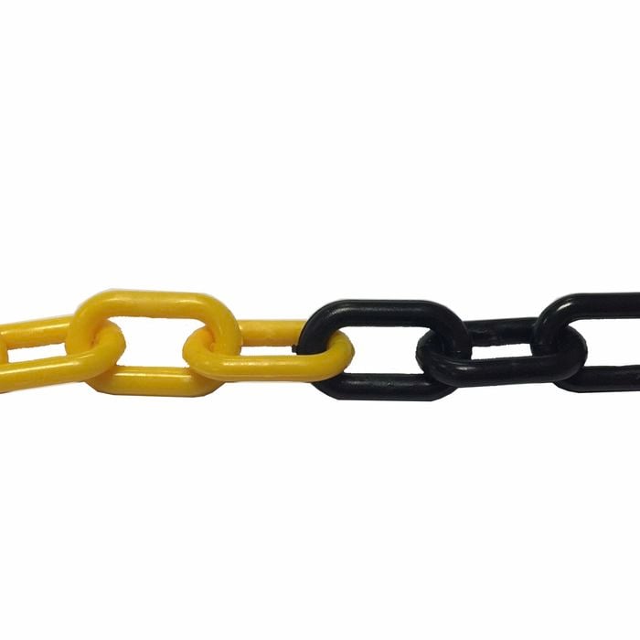 Brutus 10m Yellow And Black Safety Chain