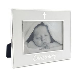Gibson Gifts Pure White Christening 6x4 Home Decor Photo Frames