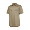 Hard Yakka Khaki Core Lightweight Vented Short Sleeve Shirt - Size XL