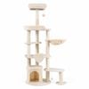 Costway Large Cat Tree Sisal-coated Scratching Posts Small/medium