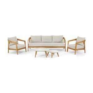 Casuarina 3+1+1 Outdoor Lounge Setting With Coffee Table Set