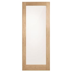Corinthian 2040 x 920 x 35mm Internal Door White Oak Moda Translucent Glass AMODG1 - 920mm
