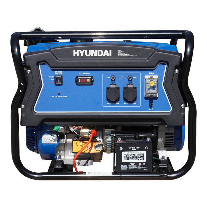 Hyundai 8kVA Petrol Generator - Electric Start