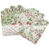 4pc Urban Strawberry Field Cork Wooden Table Placemats 28x38cm Green/Pink