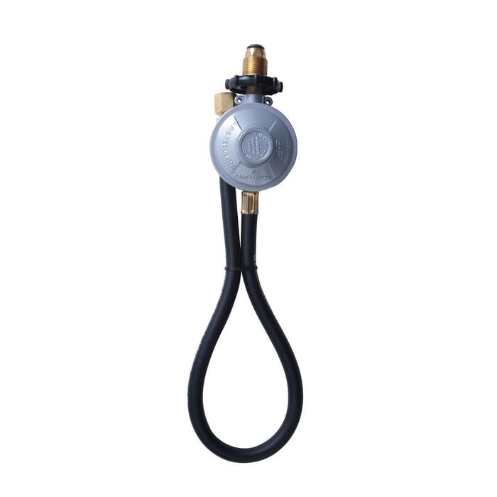 Campmaster 600mm Gas Hose And POL Regulator Including Adaptor