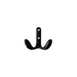 Taskmaster 55mm Matte Black Double Robe Hook