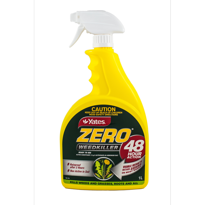 Yates 1L Ready To Use Zero 48 Hour Action Weed Killer
