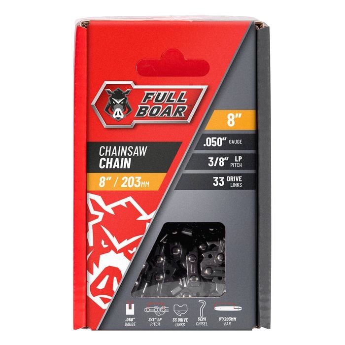 Full Boar 8" / 203mm Chainsaw Chain FBCSC-085033